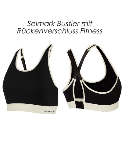 Selmark Bustier mit Rückenverschluss Fitness ST682