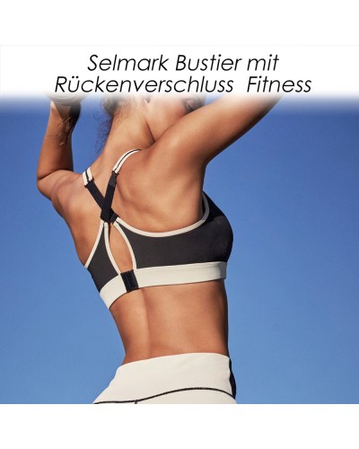 Selmark Bustier mit Rückenverschluss Fitness ST682